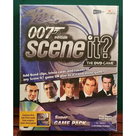 Scene It 007 Edition DVD / HD Video Game Sealed - Picture 1 of 2